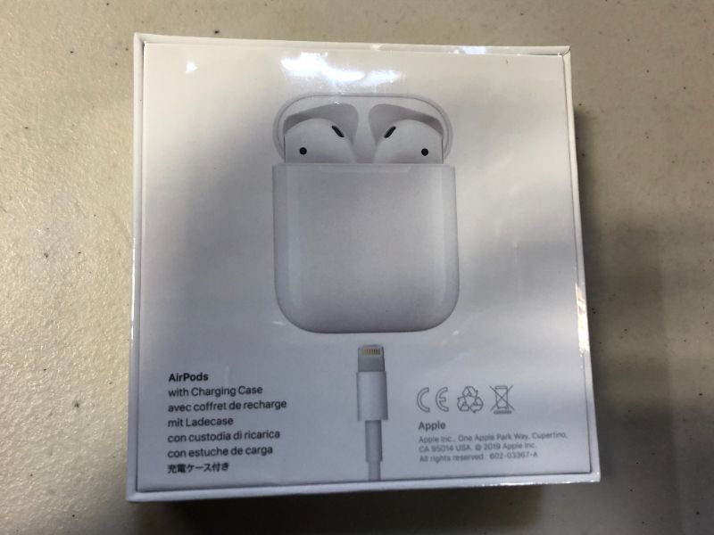 Photo 2 of Apple AirPods (2nd Generation) (FACTORY SEALED SHUT)