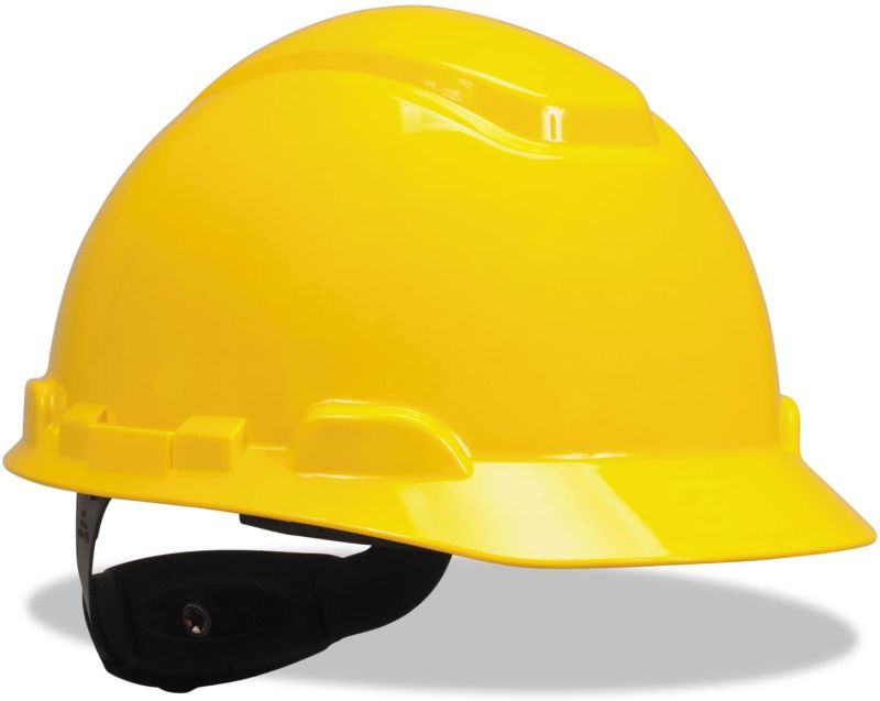 Photo 1 of 3M H702r H-700 Series Hard Hat With 4 Point Ratchet Suspension, Yellow
