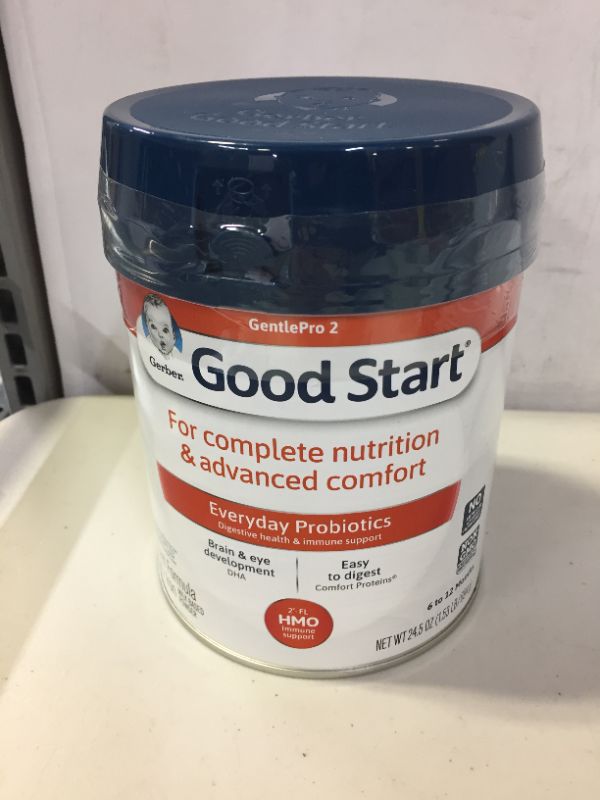 Photo 2 of Gerber Good Start GentlePro 2 Everyday Probiotics Powder Infant Formula, Stage 2, 24.5oz best by 09.16.2022