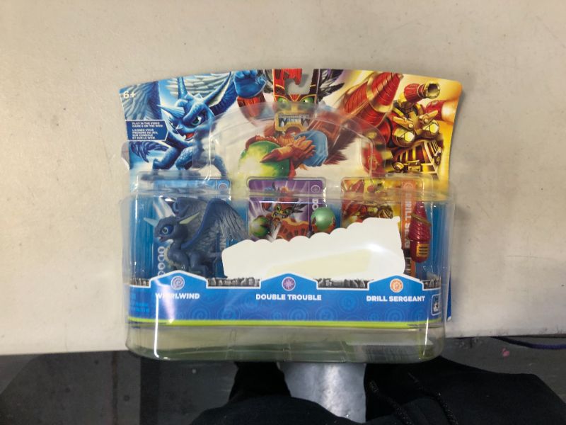 Photo 2 of Skylanders Spyro Adventure Triple Character Pack (Whirlwind, Double Trouble, Drill Sergeant)
