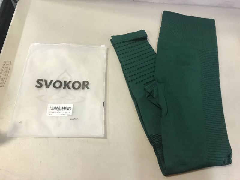 Photo 2 of SVOKOR Seamless Womens Workout Pants High Waist Leggings for Women Gym not See Through Tummy Control Women Yoga Legging
SIZE MEDIUM