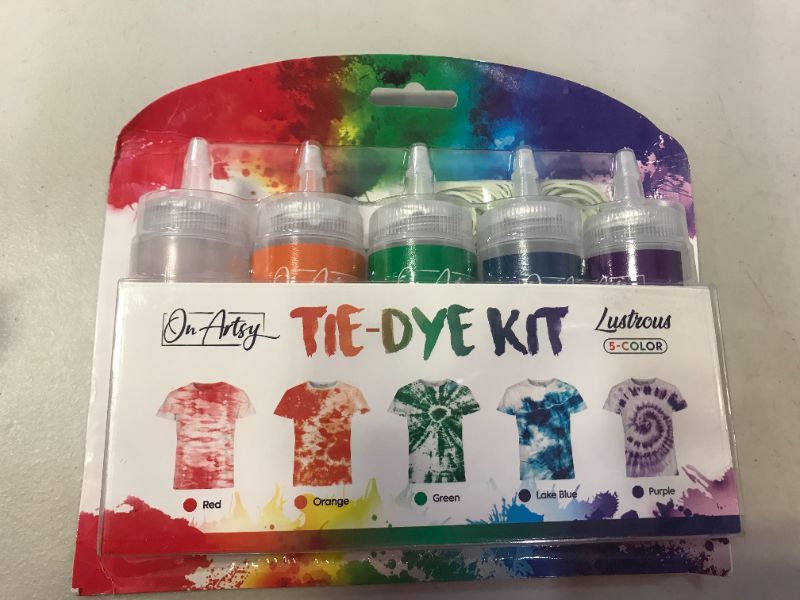 Photo 1 of ON ARTSY TIE-DYE KIT 5 COLOR