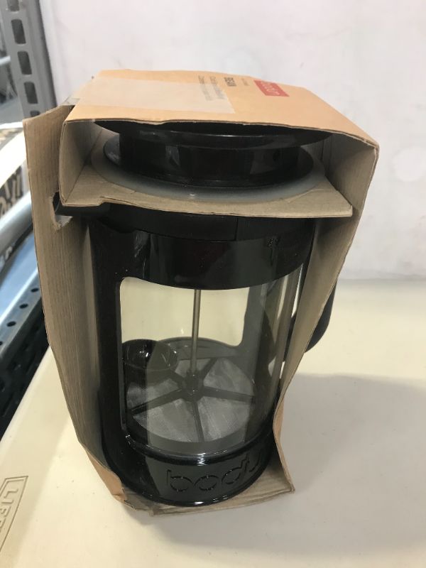 Photo 2 of bodum K11683-01WM Bean Cold Brew Coffee Maker, 51 Oz, Jet Black
SCRATCHES ON ITEMS FROM EXPOSURE DAMAGES TO PACKAGING 