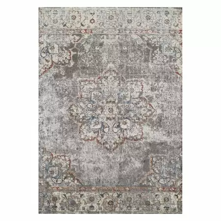 Photo 1 of  Dalyn Area Rugs Lavita LV522 Curves Faded Flower Contemporary Carpet