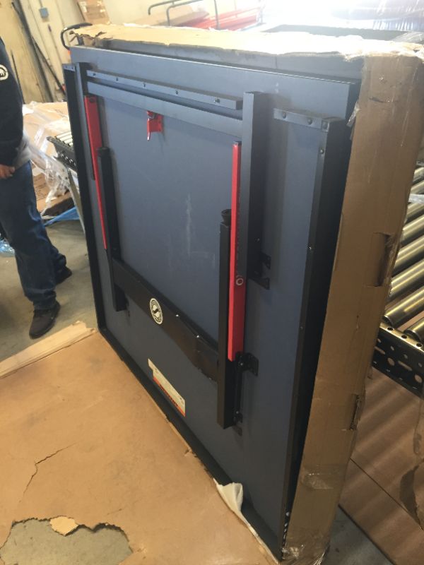 Photo 5 of STIGA Advantage Professional Table Tennis Tables - Competition Indoor Design with Net & Post - 10 Minute Easy Assembly Ping-Pong Table with Single Player Playback and Compact Storage
