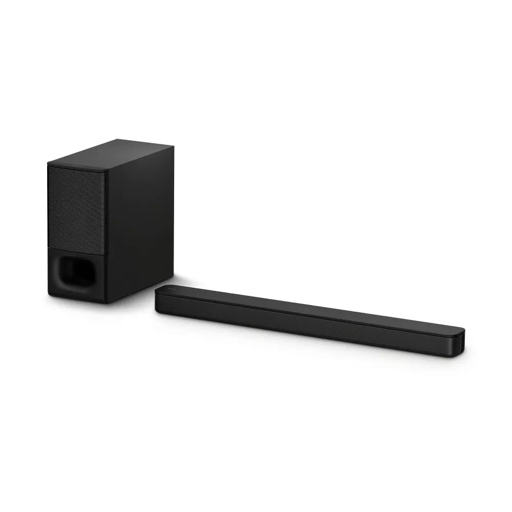 Photo 1 of Sony 2.1 Channel Soundbar with Wireless Subwoofer - Black (HTS350)