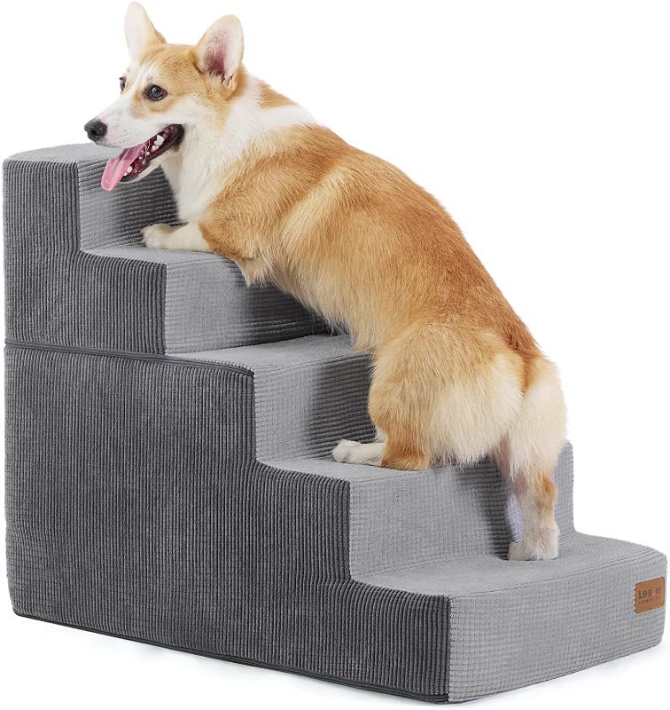 Photo 1 of 
Lesure Dog Stairs for Small Dogs - Pet Stairs for High Beds and Couch