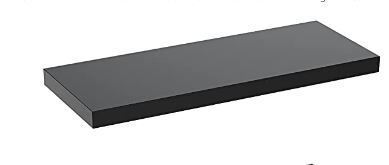 Photo 1 of amanda home furnishing wall shelf black