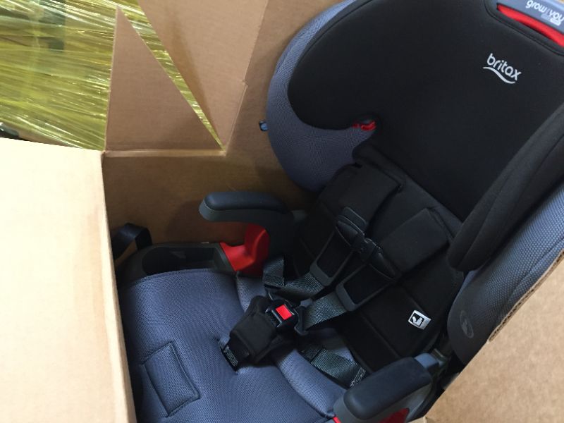 Photo 2 of Britax Grow with You ClickTight Harness-2-Booster Car Seat, Cobblestone SafeWash
