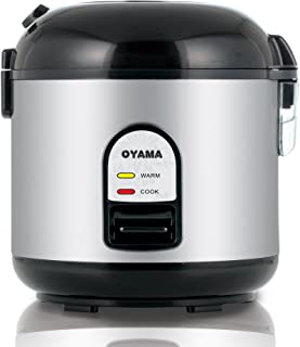 Photo 1 of Oyama CFS-F10B 5 Cup Rice Cooker, Stainless Black