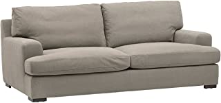 Photo 1 of Amazon Brand – Stone & Beam Lauren Down-Filled Oversized Sofa Couch, 89"W, Slate