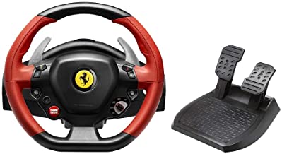 Photo 1 of Thrustmaster Ferrari 458 Spider Racing Wheel (Xbox Series X/S & One & Windows)