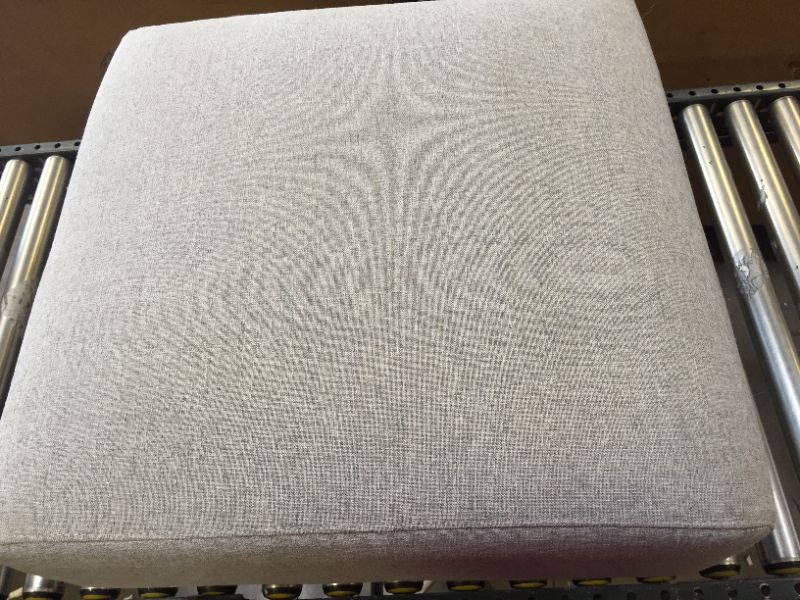 Photo 1 of 26 x 26 ottoman grey brown legs  