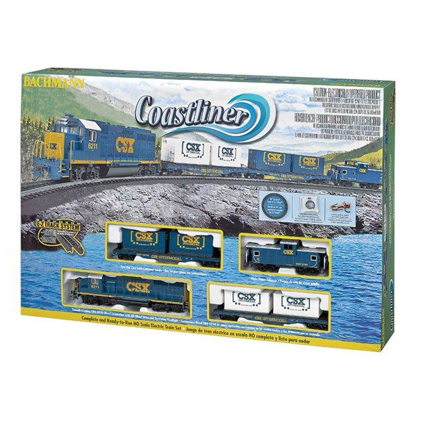 Photo 1 of Bachmann Trains HO Scale Coastliner Ready To Run Electric Train Set
