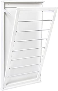 Photo 1 of Honey-Can-Do DRY-04445 Large Wall-Mounted Drying Rack, White