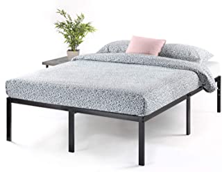 Photo 1 of Best Price Mattress 18 Inch Metal Platform Bed, Heavy Duty Steel Slats, No Box Spring Needed, Easy Assembly, Black, Full