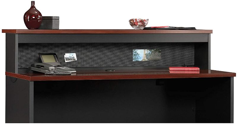 Photo 1 of Sauder Via Hutch, L: 59.45" x W: 14.57" x H: 11.65", Classic Cherry Finish-----top only
