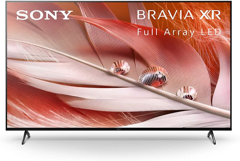 Photo 1 of Sony X90J 50 Inch TV: BRAVIA XR Full Array LED 4K Ultra HD Smart Google TV with Dolby Vision HDR and Alexa Compatibility XR50X90J- 2021 Model, Black
