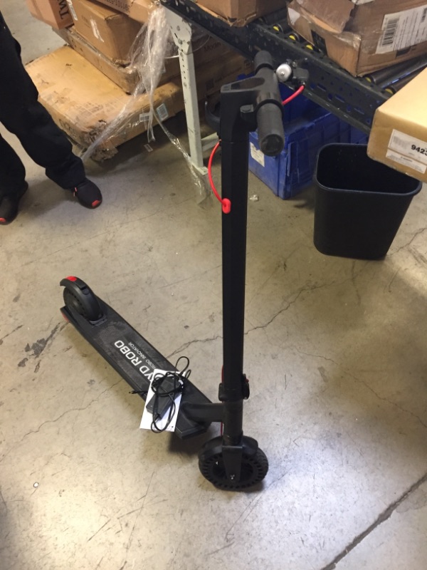 Photo 2 of YYD ROBO Electric Kick Scooter , 350W Motor Max Speed 19mph Load Weight 264lbs,Foldable Commuting Scooter For Adults
