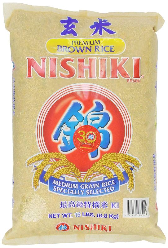 Photo 1 of Nishiki Premium Brown Rice, 15-Pounds Bag
