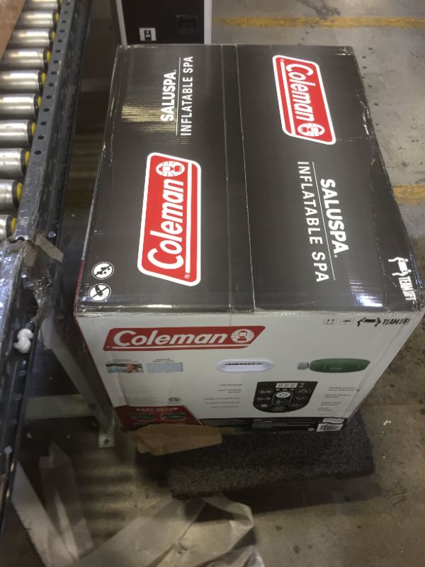 Photo 1 of Coleman SaluSpa 4-6 Person Inflatable Portable Massage Hot Tub Spa