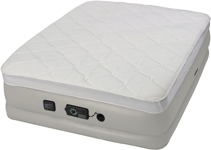 Photo 2 of Insta-Bed Raised 18-inch Queen Pillow Top Air Mattress with Pump