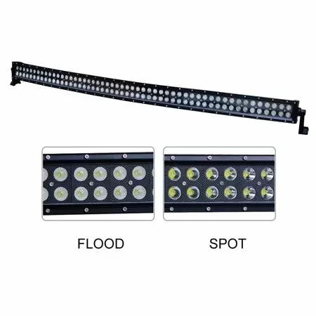 Photo 1 of  Nilight 54" 312W Curved LED Work Light Spot Flood Combo Led Light Bar Driving Li