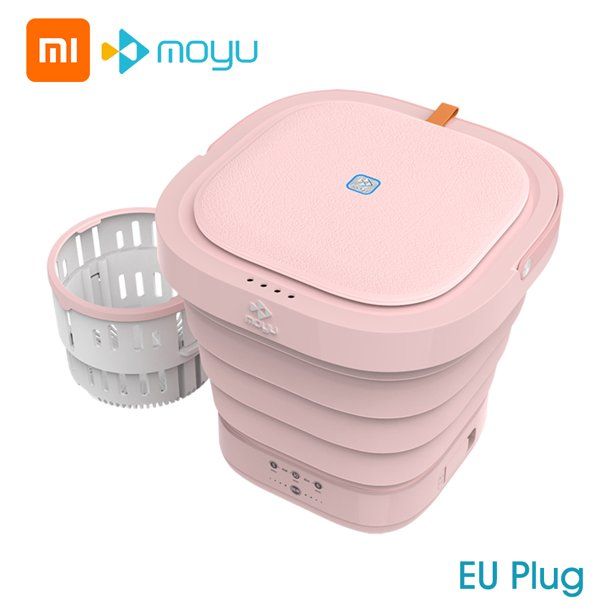 Photo 1 of Moyu Portable Mini Washing Machine with Light Turbo Washer Folding Lightweight Travel Laundry Tub for Camping Dorms Apartments Col