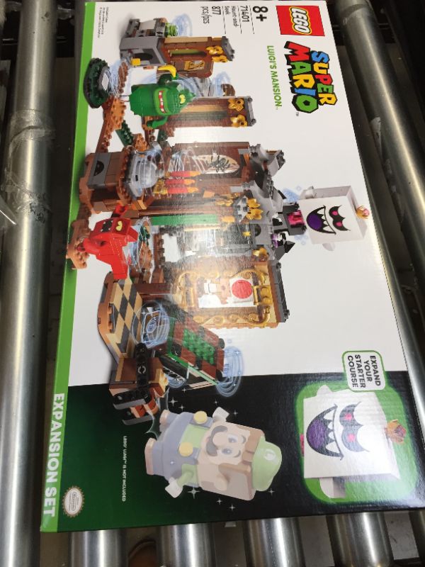 Photo 2 of LEGO Super Mario Luigi’s Mansion Haunt-and-Seek Expansion Set 71401 Toy Building Kit for Kids Aged 8 and up (877 Pieces)
[[ FACTORY SEALED ]]