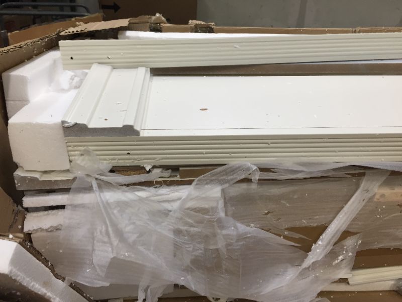 Photo 1 of Ameriwood Home Lamont Mantel Fireplace, White
