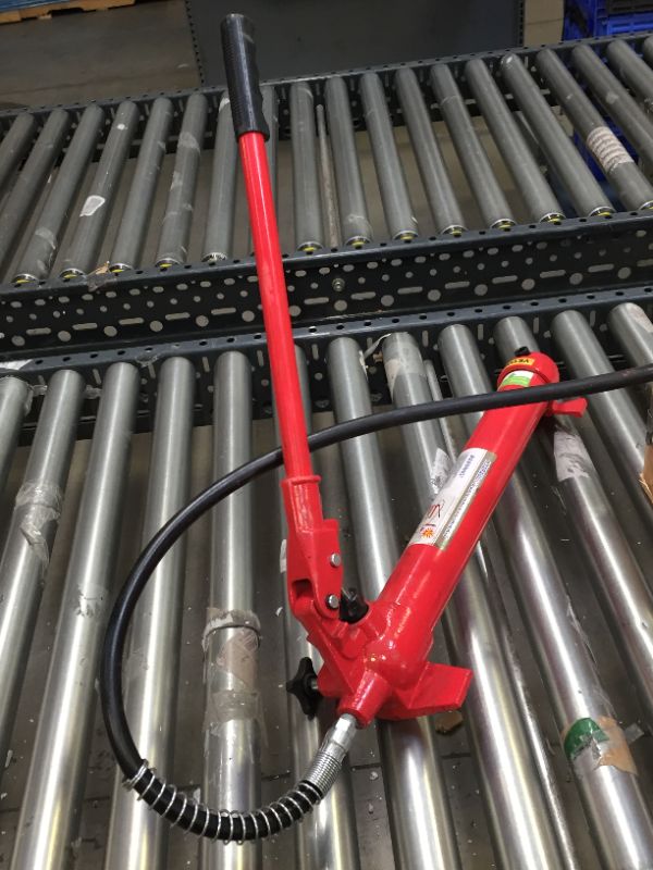 Photo 3 of 10ton Porta Power Hydraulic Jack Body Frame Repair Kit 2m Lengthen Hose Lift Ram
