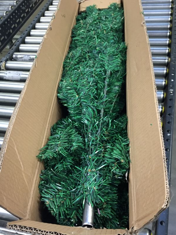 Photo 2 of 6 Ft Premium Christmas Tree with 1200 Tips for Fullness - Artificial Canadian Fir Full Bodied Christmas Tree with Metal Stand, Lightweight and Easy to Assemble
