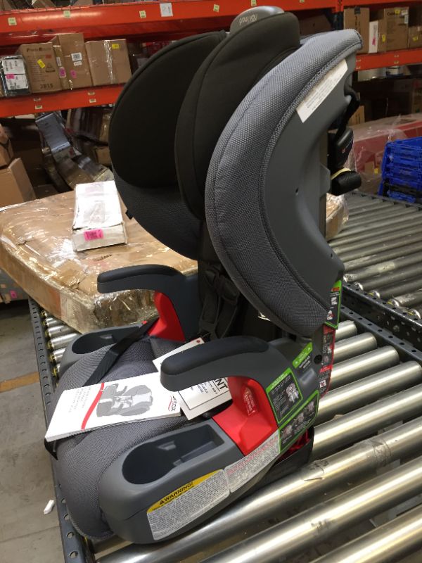 Photo 5 of Britax Grow with You ClickTight Harness-2-Booster Car Seat, Cobblestone SafeWash
