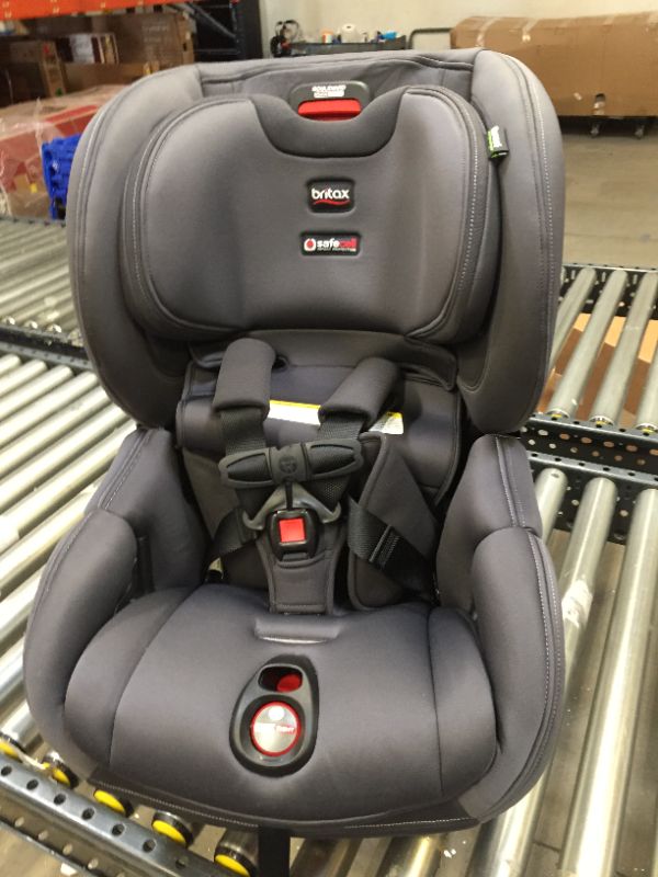 Photo 2 of Britax Boulevard ClickTight Convertible Car Seat, Cool N Dry Charcoal - Cooling & Moisture Wicking Fabric
