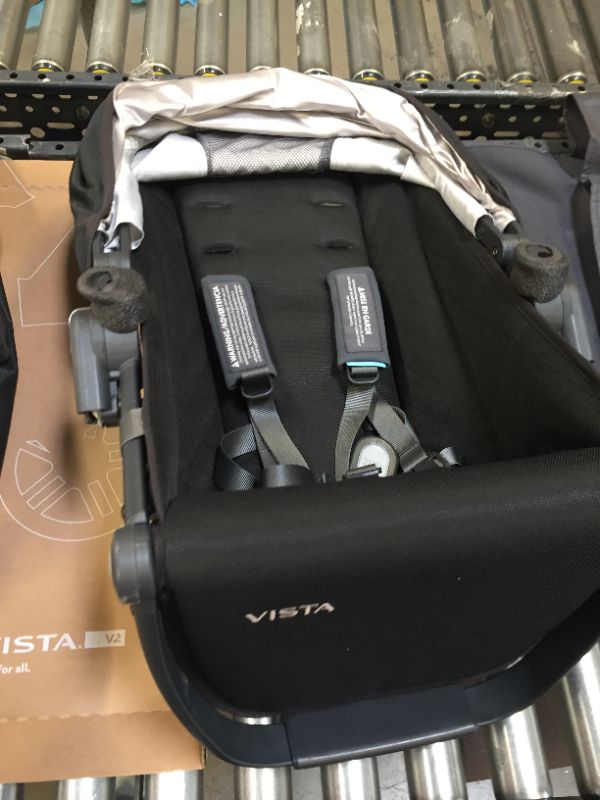 Photo 1 of UPPAbaby VISTA V2 Stroller - JAKE (black/carbon/black leather)
