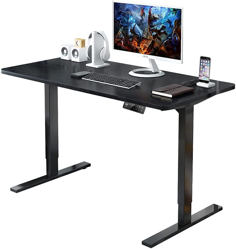 Photo 1 of MAIDeSITe Height Adjustable Electric Standing Desk 55 x 28 Inch
