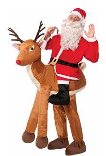 Photo 1 of Forum Novelties Men's Santa Ride-A-Reindeer Adult Costume
