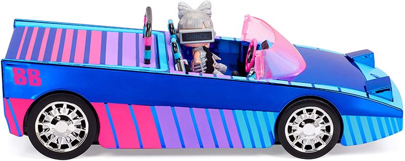 Photo 1 of LOL Surprise Dance Machine Car with Exclusive Doll, Surprise Pool and Dance Floor, Multicolor and Magic Blacklight, for Kids
