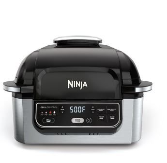 Photo 1 of Ninja AG301 Foodi 5-in-1 Indoor Grill with 4-Quart Air Fryer
