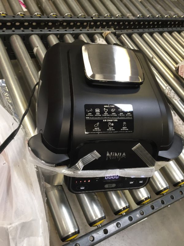 Photo 2 of Ninja AG301 Foodi 5-in-1 Indoor Grill with 4-Quart Air Fryer
