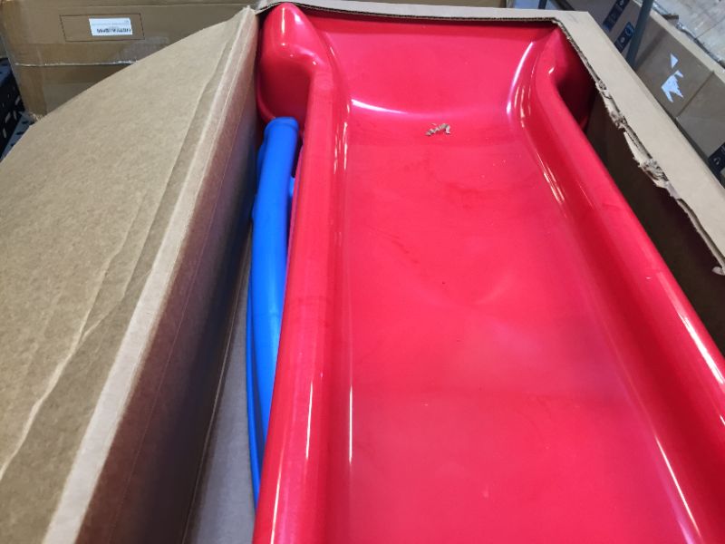 Photo 1 of Little Tikes First Slide Toddler Slide, Easy Set Up Playset for Indoor Outdoor Backyard, Easy to Store, Safe Toy for Toddler, Slip And Slide For Kids (Red/Blue), 39.00''L x 18.00''W x 23.00''H

