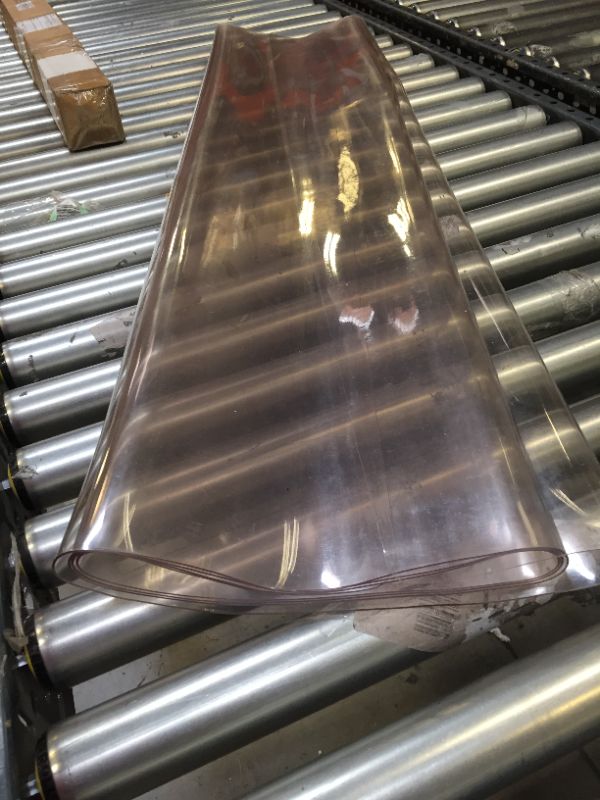 Photo 2 of 96X44" CLEAR TABLE COVER PROTECTOR 