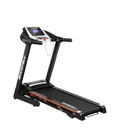 Photo 1 of BESPORTBLE Household Running Machine with LCD Monitor Safety Key Foldable Multifunctional Portable Electric Treadmill
