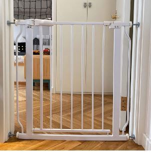 Photo 1 of BalanceFrom Easy Walk-Thru Safety Gate for Doorways and Stairways with Auto-Close/Hold-Open Features
