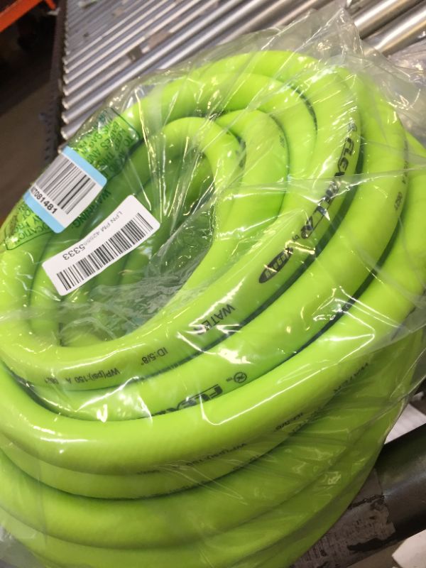 Photo 2 of Flexzilla HFZG575YW-E Garden Lead-in Hose 5/8 in. x 75 ft, Heavy Duty, Lightweight, Drinking Water Safe, HFZG575YW
