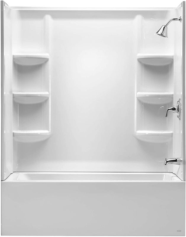 Photo 1 of American Standard 2946BW.011 Studio 60" x 32" Bathtub Wall Set, Arctic
