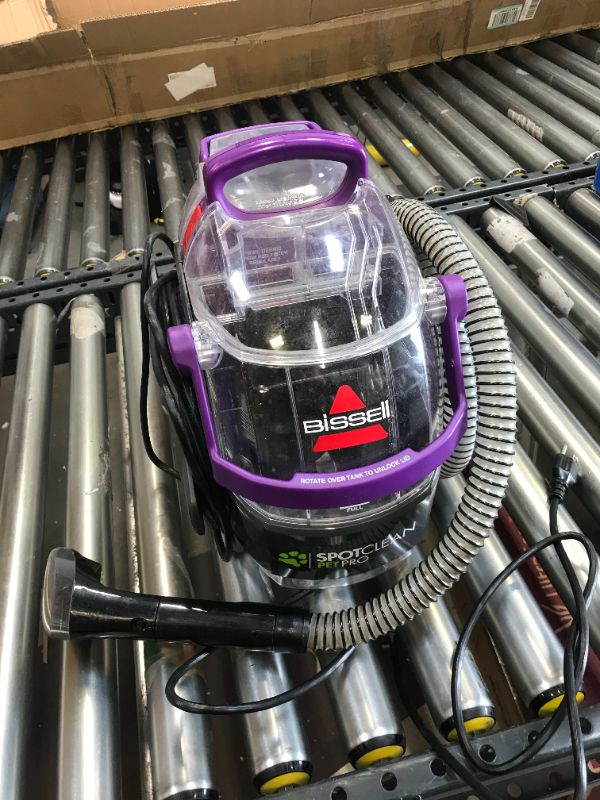 Photo 2 of BISSELL SpotClean Pet Pro Portable Carpet Cleaner, 2458
