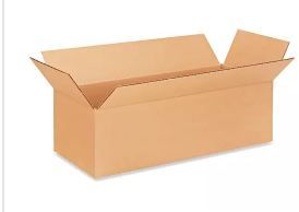 Photo 1 of 20 x 10 x 6" Long Corrugated Boxes - 20PACK 