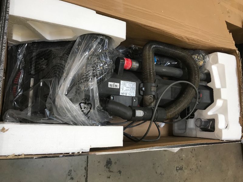 Photo 4 of Hoover WindTunnel 2 Whole House Rewind Corded Bagless Upright Vacuum Cleaner with Hepa Media Filtration,UH71250, Blue
