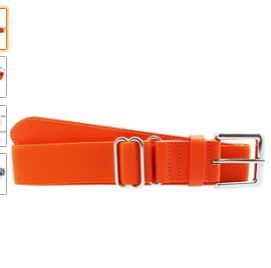 Photo 1 of MadSportsStuff Baseball Belt Softball Belt Adjustable -  Youth  Sizes
